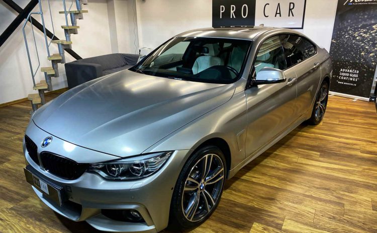 BMW serii 4 – kompleksowe czyszczenie i zabezpieczenie woskiem i powłokami
