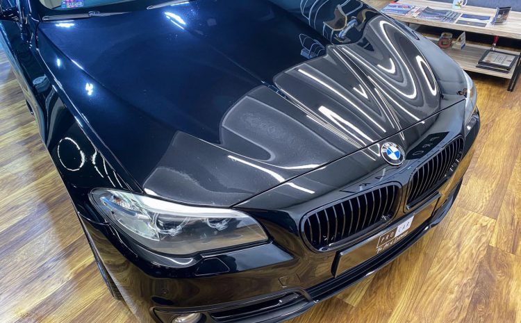 BMW 520d – dwuetapowa korekta lakieru