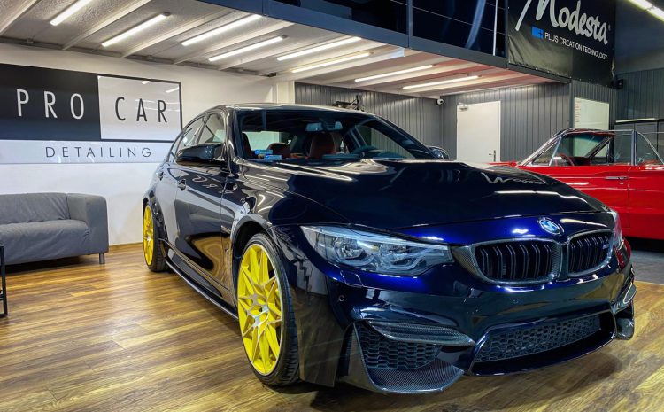  BMW M3 – pełny detailing wnętrza oraz korekta lakieru Level 1