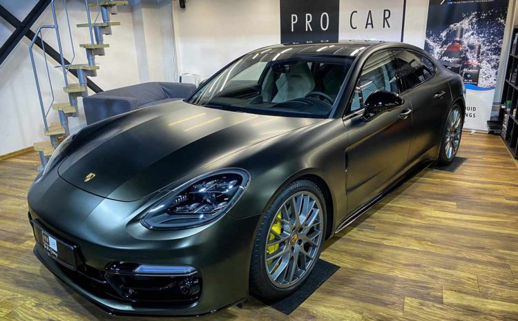  Porsche Panamera GTS – zabezpieczenie całego samochodu
