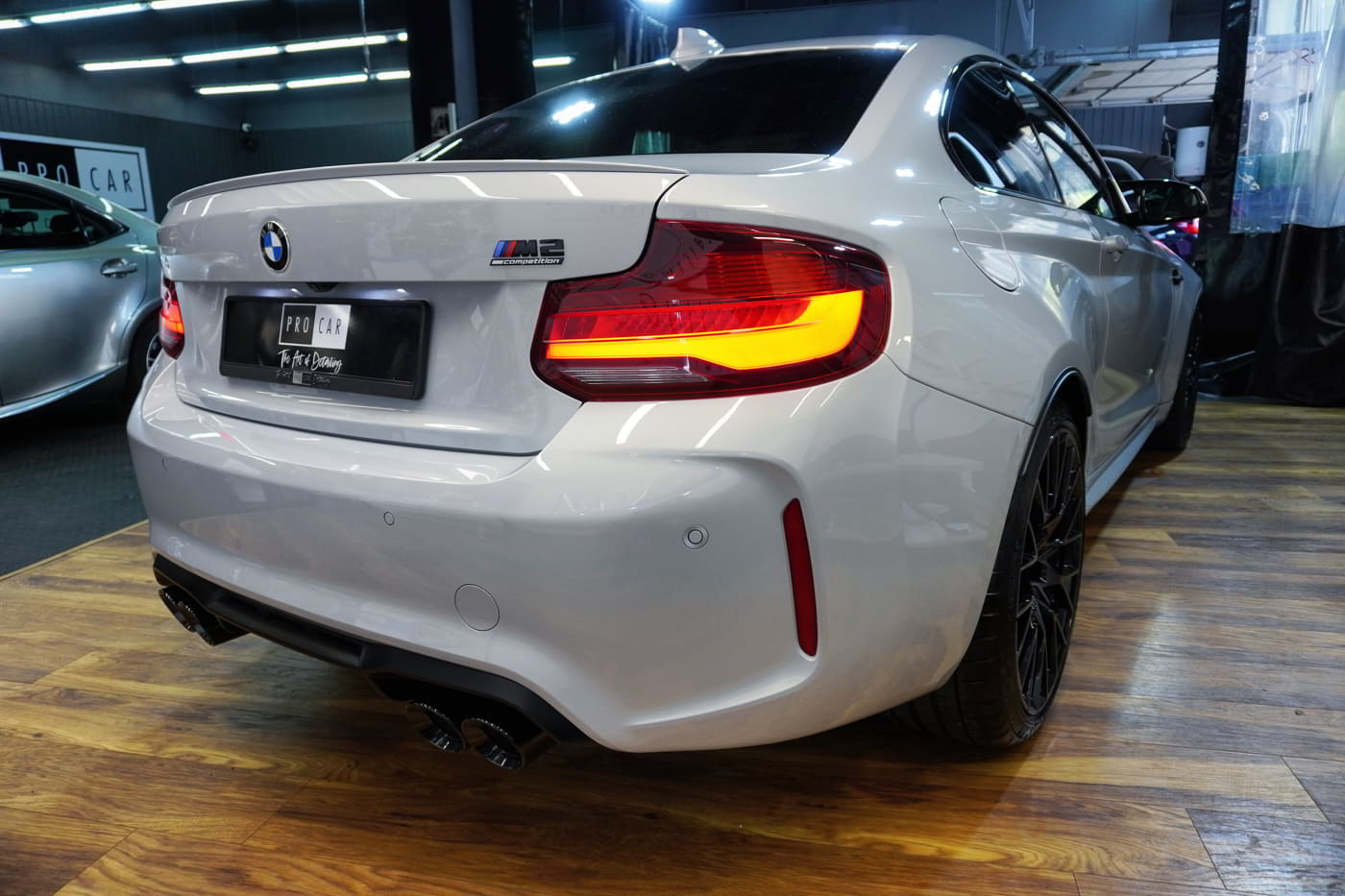 BMW M2 Competition – Hockenheim Silver – piękny kolor zabezpieczony na lata powłoką ceramiczną Modesty 1