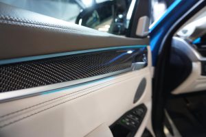 Korekta lakieru - onestep - błękitne BMW X5 10