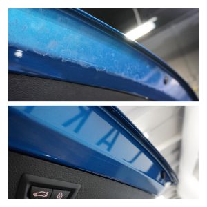 Korekta lakieru - onestep - błękitne BMW X5 3